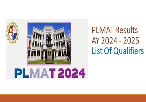 plmat results 2024|'24.